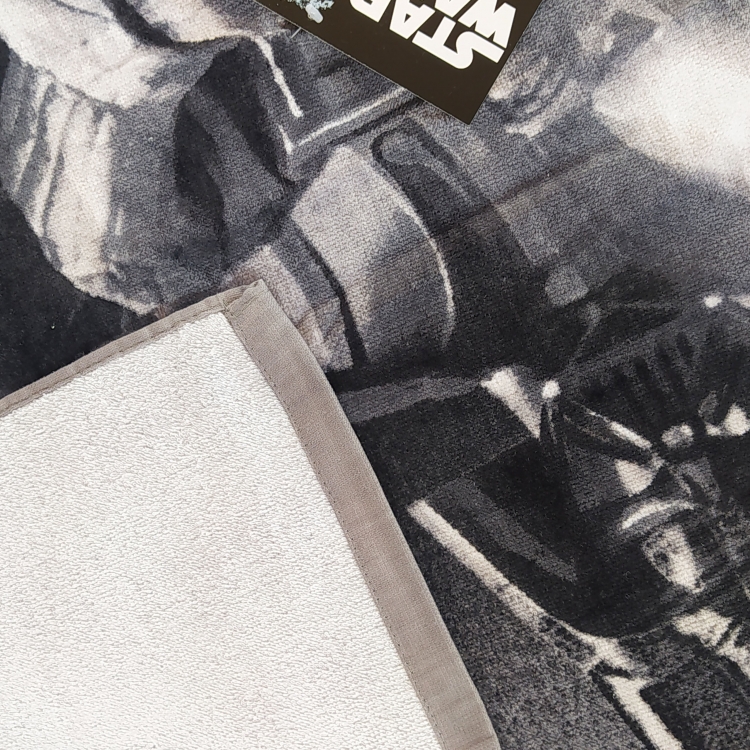 Ręcznik Kąpielowy z Disney 75x150 - Gwiezdne Wojny- Darth Vader faktura